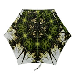 Abstract Fractal Pattern Artwork Mini Folding Umbrellas