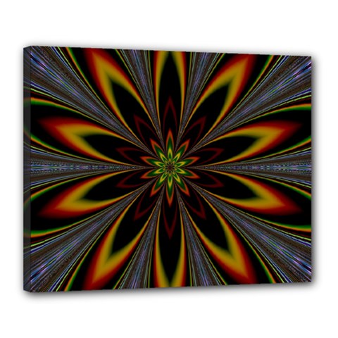 Fractal Artwork Idea Allegory Canvas 20  X 16  (stretched)