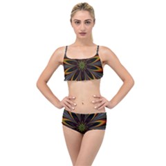 Fractal Artwork Idea Allegory Layered Top Bikini Set by Sudhe