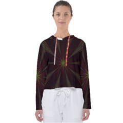 Fractal Artwork Idea Allegory Women s Slouchy Sweat by Sudhe