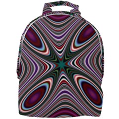 Abstract Artwork Fractal Background Mini Full Print Backpack by Sudhe