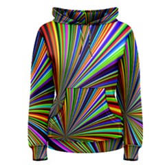 Background Design Pattern Colorful Women s Pullover Hoodie by Sudhe