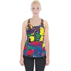 Colorful Shapes Abstract Painting                    Piece Up Tank Top by LalyLauraFLM