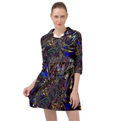 Art Design Colors Fantasy Abstract Mini Skater Shirt Dress by Sudhe