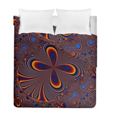 Abstract Fractal Background Pattern Duvet Cover Double Side (Full/ Double Size)