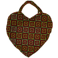 Rby 23 Giant Heart Shaped Tote by ArtworkByPatrick
