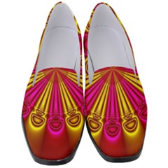 Abstract Art Fractal Modern Art Women s Classic Loafer Heels by Pakrebo