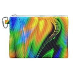 Color Concept Design Colorful Color Canvas Cosmetic Bag (xl) by Pakrebo