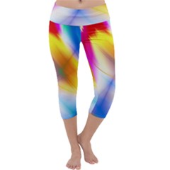 Color Concept Colors Colorful Capri Yoga Leggings
