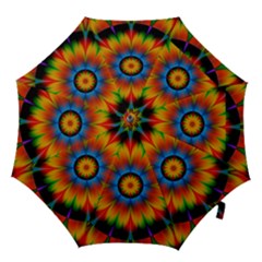 Abstract Digital Art Artwork Hook Handle Umbrellas (large) by Pakrebo