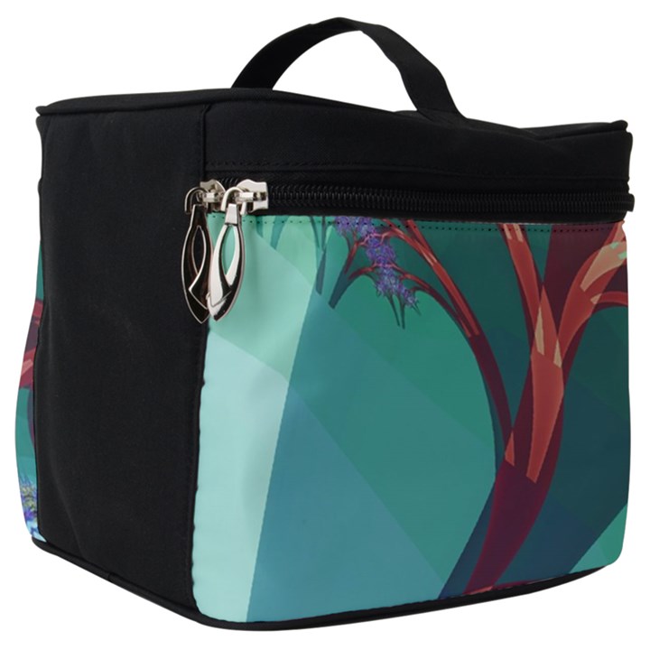 Art Fractal Artwork Creative Make Up Travel Bag (Big)