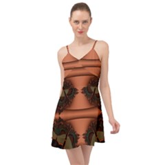 Art Fractal Artwork Creative Summer Time Chiffon Dress