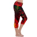 Digital Arts Fractals Futuristic Colorful Capri Yoga Leggings View3