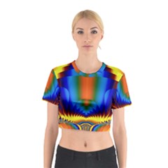 Design Color Colorful Designing Cotton Crop Top by Pakrebo