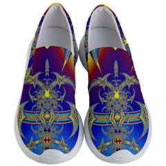 Abstract Art Design Digital Art Women s Lightweight Slip Ons by Pakrebo