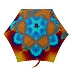 Artwork Digital Art Fractal Colors Mini Folding Umbrellas