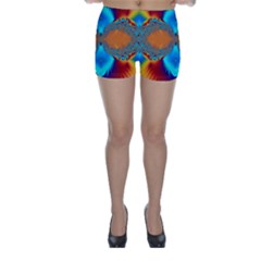 Artwork Digital Art Fractal Colors Skinny Shorts