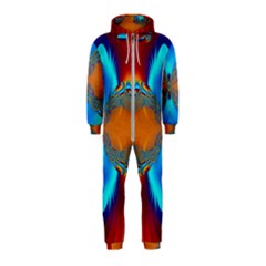 Artwork Digital Art Fractal Colors Hooded Jumpsuit (Kids)