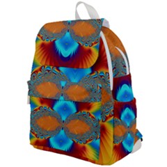 Artwork Digital Art Fractal Colors Top Flap Backpack