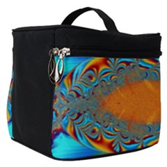 Artwork Digital Art Fractal Colors Make Up Travel Bag (Small)