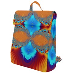 Artwork Digital Art Fractal Colors Flap Top Backpack