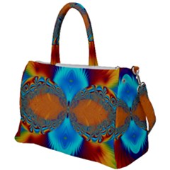 Artwork Digital Art Fractal Colors Duffel Travel Bag