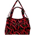 Red Chili Peppers Pattern  Double Compartment Shoulder Bag View2