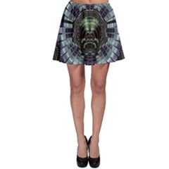 Fractal Abstract Art Artwork Skater Skirt by Pakrebo