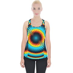 Art Artwork Fractal Digital Art Geometric Piece Up Tank Top