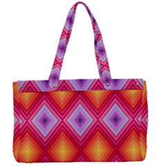 Texture Surface Orange Pink Canvas Work Bag