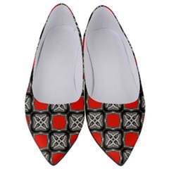 Pattern Square Women s Low Heels