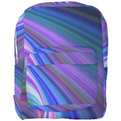 Background Abstract Curves Full Print Backpack by Bajindul