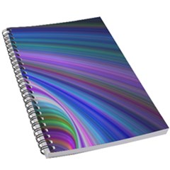 Background Abstract Curves 5 5  X 8 5  Notebook by Bajindul