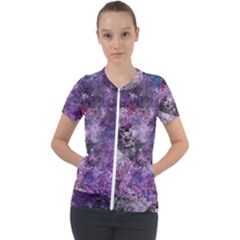 Nikki Shade Short Sleeve Zip Up Jacket