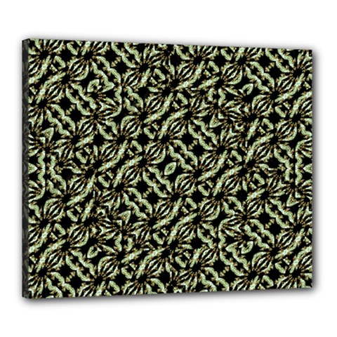 Modern Abstract Camouflage Patttern Canvas 24  x 20  (Stretched)