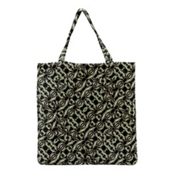 Modern Abstract Camouflage Patttern Grocery Tote Bag by dflcprintsclothing