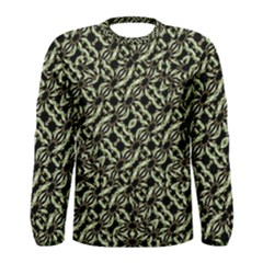 Modern Abstract Camouflage Patttern Men s Long Sleeve Tee by dflcprintsclothing