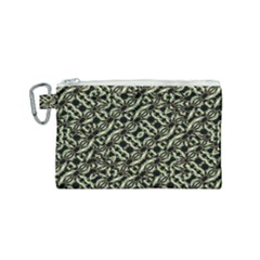 Modern Abstract Camouflage Patttern Canvas Cosmetic Bag (Small)