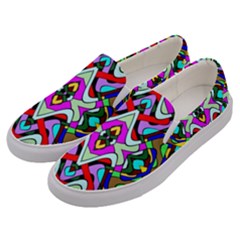 Ml 188 Men s Canvas Slip Ons by ArtworkByPatrick