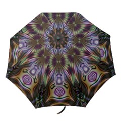 Digital Art Fractal Artwork Folding Umbrellas by Pakrebo