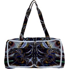 Abstract Art Artwork Fractal Design Multi Function Bag by Pakrebo