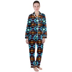 Ml 190 Satin Long Sleeve Pyjamas Set