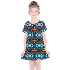 Ml 190 Kids  Simple Cotton Dress