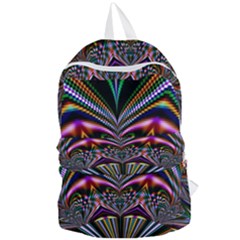 Abstract Art Artwork Fractal Design Foldable Lightweight Backpack by Pakrebo