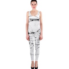 Astronaut Moon Space Astronomy One Piece Catsuit