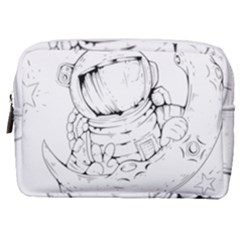 Astronaut Moon Space Astronomy Make Up Pouch (Medium)