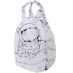 Astronaut Moon Space Astronomy Travel Backpacks