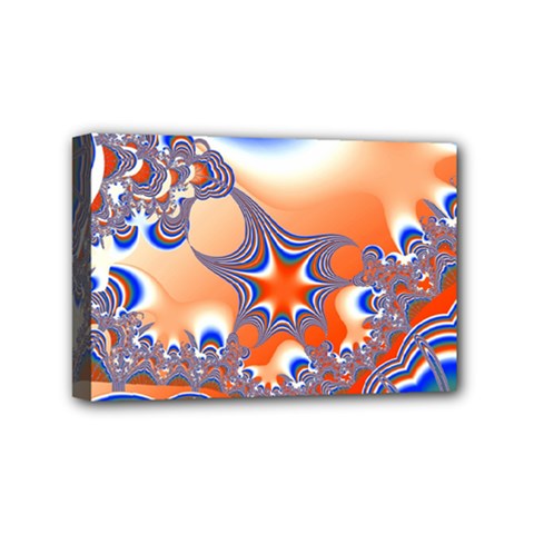 Abstract Art Artwork Fractal 2 Mini Canvas 6  X 4  (stretched)