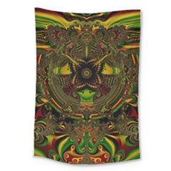 Fractal Art Artwork Design Large Tapestry