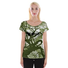 Into The Forest 11 Cap Sleeve Top